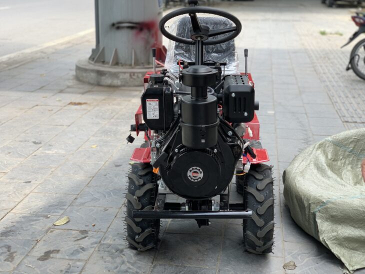 Máy xới đất chạy dầu 13Hp ngồi lái Turbo TBD1300