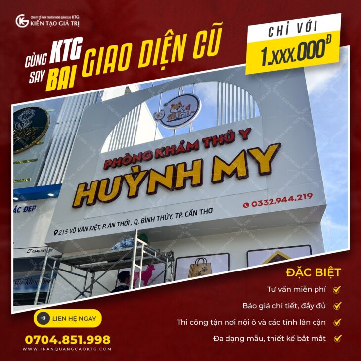 thi công backdrop tại cần thơ giá tốt
