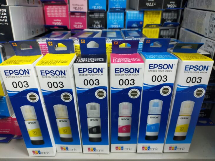 Nơi bán mực máy in phun màu Epson L1110/ L3110 / L3150/L3250/L1210 chính hãng uy tín
