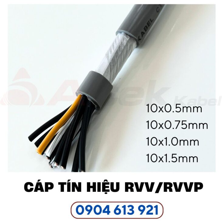 Dây cáp tín hiệu 10 lõi, cáp tín hiệu 10×0.5mm Altek Kabel