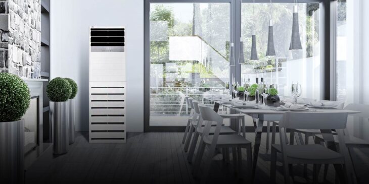Tổng đại lý bán giá sỉ máy lạnh tủ đứng Lg chính hãng cho công trình
