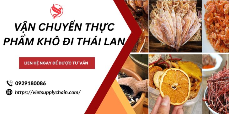 VẬN CHUYỂN THỰC PHẨM KHÔ ĐI THÁI LAN