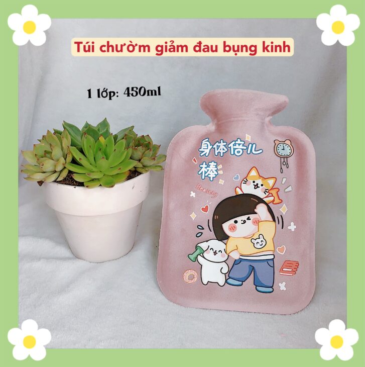 Túi chườm đa năng nóng/ lạnh – giảm đau bụng linh bạn nữ