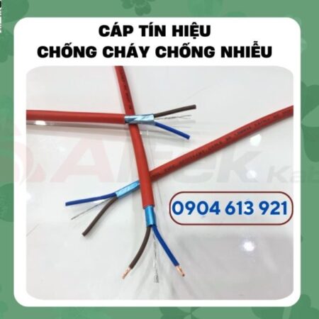 Cáp tín hiệu xoắn chống cháy 2×1.5mm chống nhiễu Altek Kabel nhập khẩu