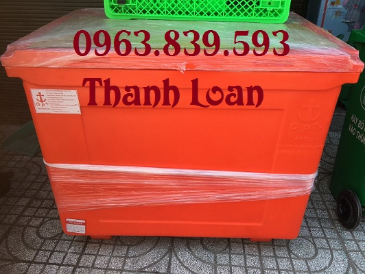 Thùng đá mỏ neo 450L giữ lạnh thủy hải sản, giá thùng đá thái lan 450L / 0963 839 593 Ms.Loan