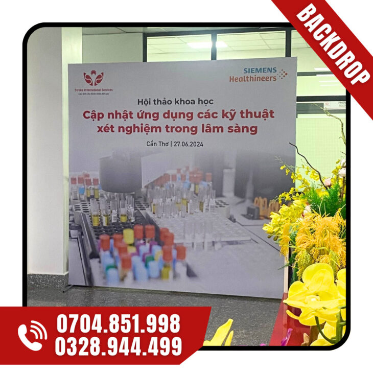 thi công backdrop tại cần thơ uy tín chất lượng