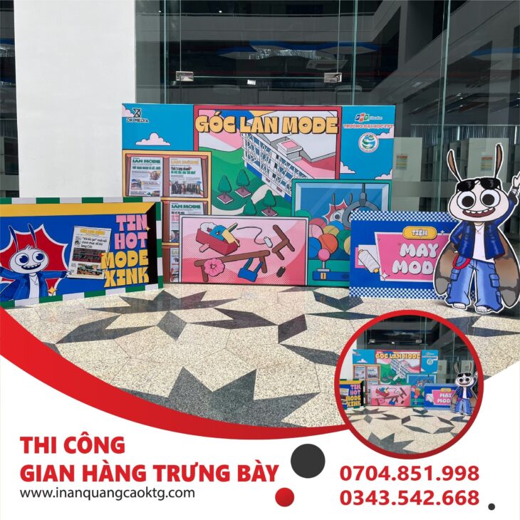 thi công backdrop tại cần thơ