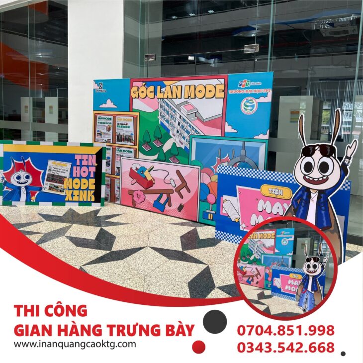 thi công backdrop tại cần thơ