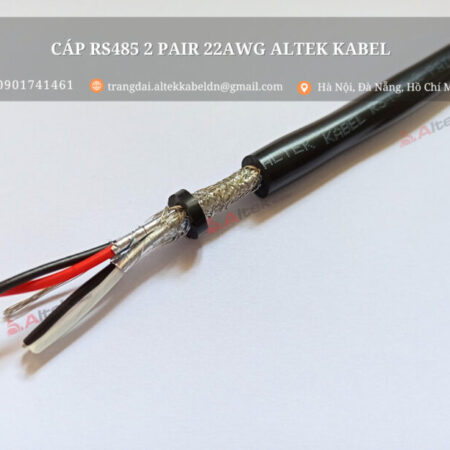 Cáp RS485 2 Pair 22 AWG hãng Altek Kabel nhập khẩu giá sản xuất