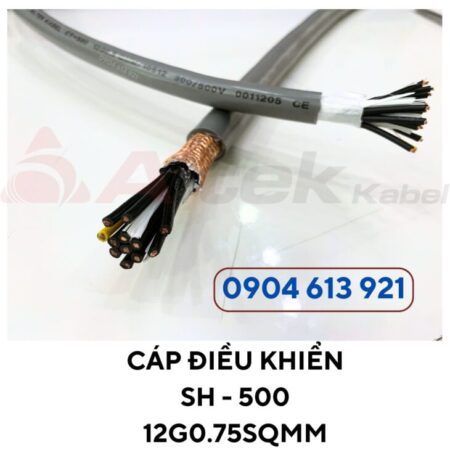 Cáp điều khiển 12 lõi 0.5/0.75/1.0/1.5mm Altek Kabel