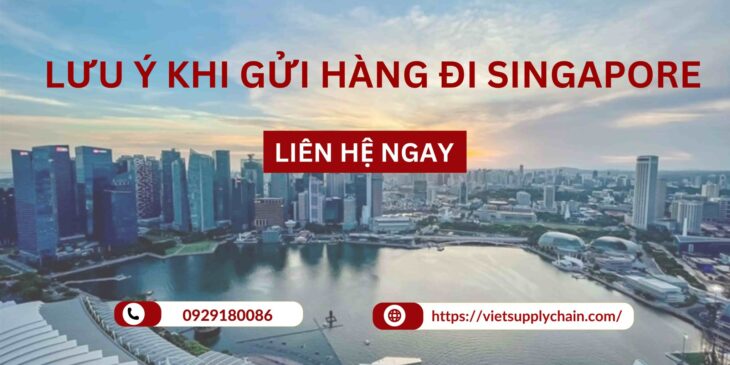 Lưu ý khi gửi hàng đi Singapore