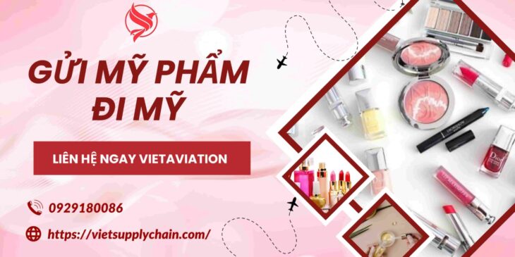 Gửi mỹ phẩm đi Mỹ