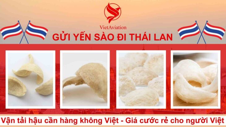 Gửi yến sào đi Thái Lan