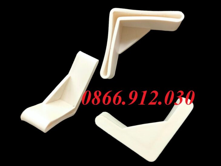 Chụp chân sắt V cho giá để tài liệu và hàng hóa