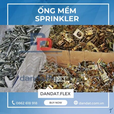 Ống mềm chữa cháy, ống nối mềm cứu hỏa, ống mềm sprinkler dùng trong PCCC, ống mềm PCCC