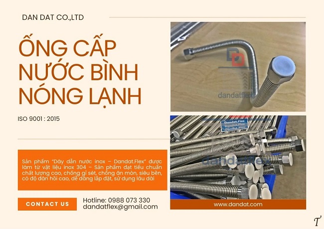 Ống cấp nước nóng lạnh, ống cấp nước inox chịu nhiệt, dây dẫn nước vòi chậu lavabo,ống cấp nước inox