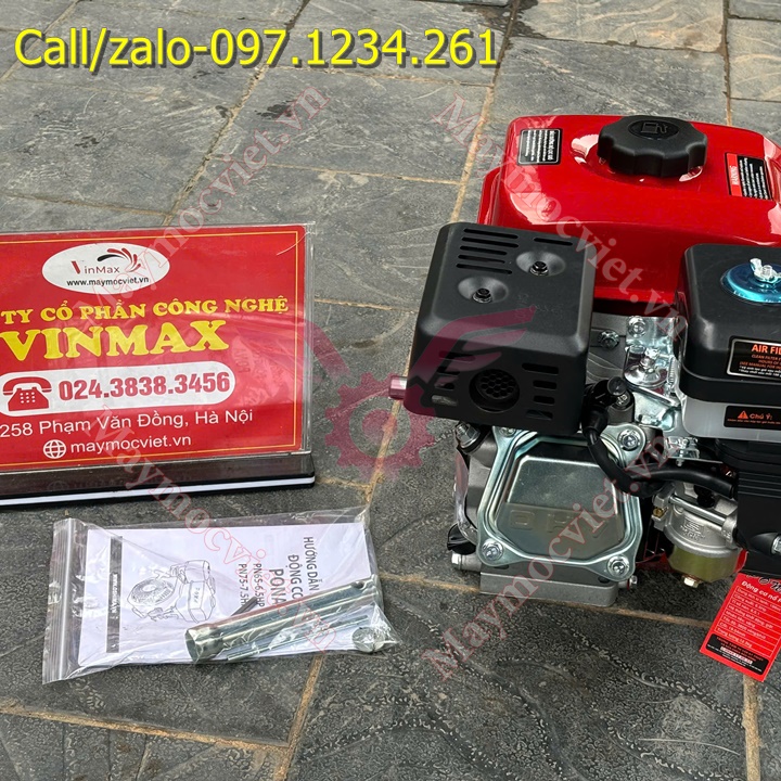 Động cơ xăng 6.5Hp Pona – PN65 giá rẻ