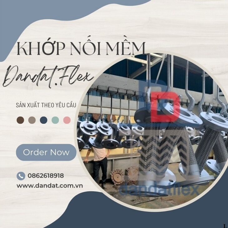 Khớp nối mềm chống rung mặt bích, khớp nối chống rung, ống mềm công nghiệp