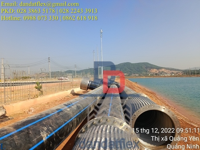 Khớp nối mềm chống rung inox thiết bị đường ống công trình
