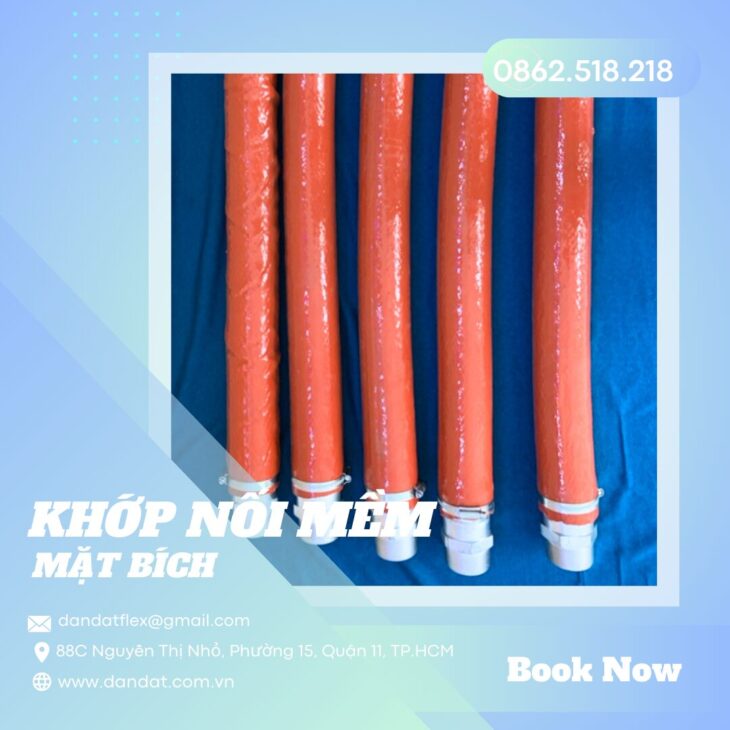 Khớp nối mềm inox – Khớp nối mềm kết nối mặt bích – Khớp chống rung kim loại – Khớp nối giảm chấn
