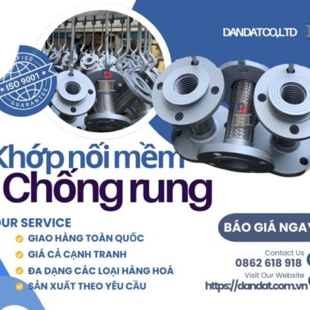 Khớp Nối Mềm Chống Rung| Khớp Nối Chống Rung Inox 304 Và Inox 316