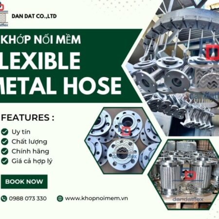 Khớp nối chống rung cho máy phát điện, khớp nối mềm dẫn khí hóa lỏng, khớp nối mềm inox thủy lực