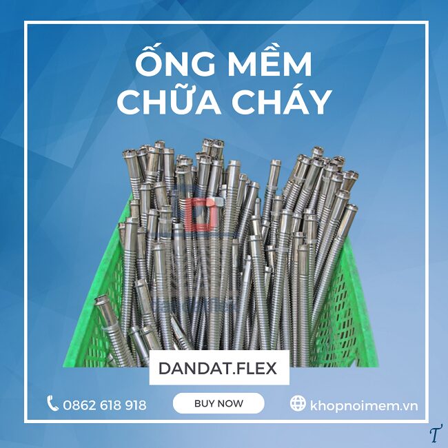 Ống mềm chữa cháy, ống nối mềm cứu hỏa, ống mềm sprinkler dùng trong PCCC, ống mềm PCCC