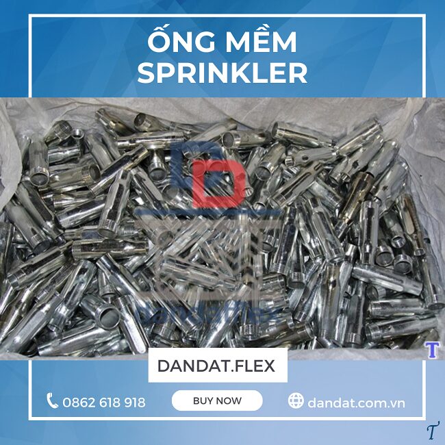 Ống mềm chữa cháy, ống nối mềm cứu hỏa, ống mềm sprinkler dùng trong PCCC, ống mềm PCCC