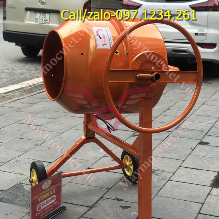 Máy trộn bê tông chạy điện MT120 giá rẻ