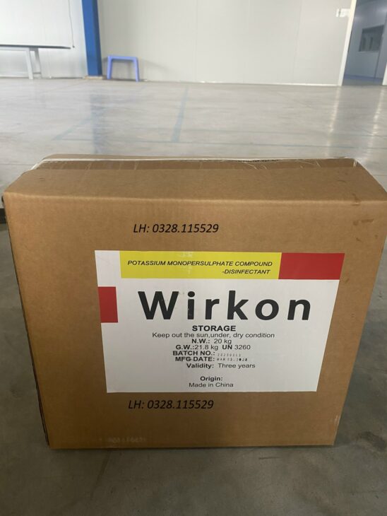 Kali Monopersulfate, wirkon, xử lý nước, khử trùng, diệt khuẩn
