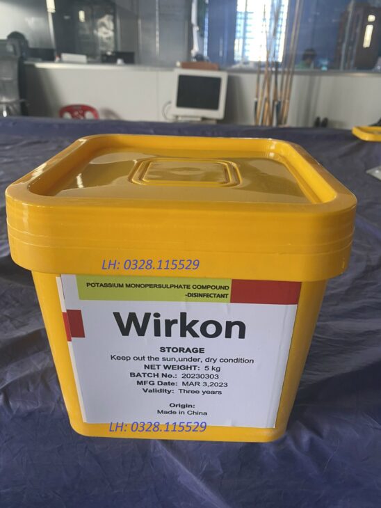 Kali Monopersulfate, wirkon, xử lý nước, khử trùng, diệt khuẩn