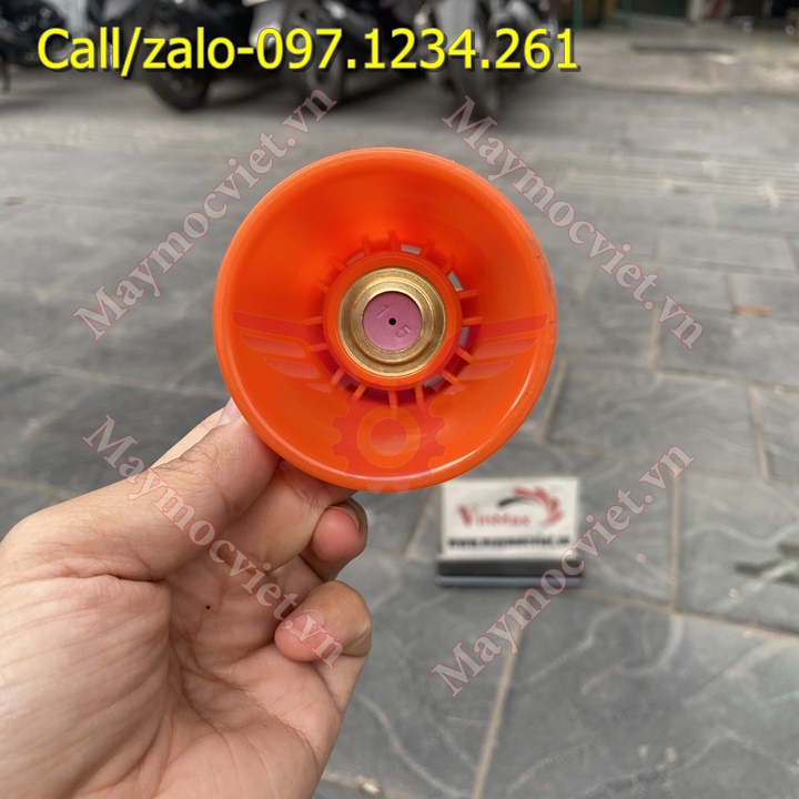 Đầu phun xịt rửa xe loa đỏ 150cm Vinmax giá rẻ