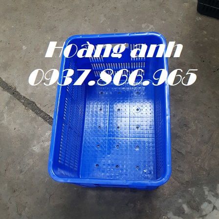 Thùng nhựa đáy đặc, sọt cao 31 đáy đặc, sọt nhựa rỗng, sọt đựng rau củ, thùng nhựa