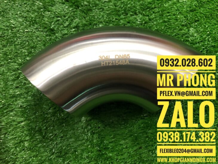 rắc co vi sinh inox 304,khớp nối rắc co inox vi sinh,co hàn vi sinh inox,bầu giãm hàn inox vi sinh