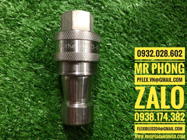 khớp nối nhanh thủy lực,khớp nối nhanh thủy lực inox,khớp nối nhanh thủy lực bằng đồng