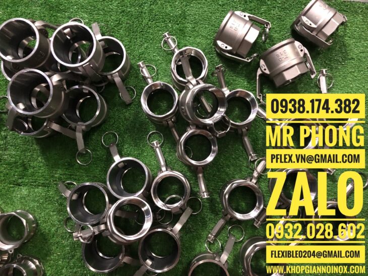 khớp nối nhanh inox , khớp nối nhanh camlock inox, khớp nối nhanh bằng inox, khớp nối nhanh inox 304
