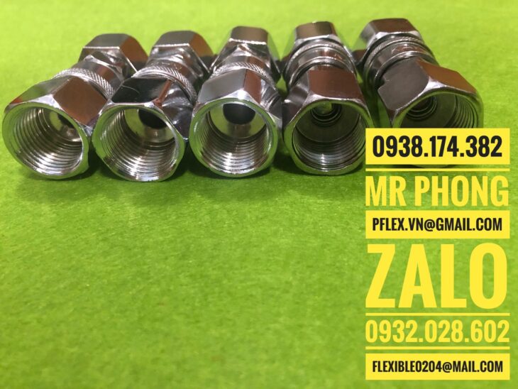 Các loại đầu nối khí nén-Các loại khớp nối nhanh-Khớp nối nhanh ống nước-Khớp nối nhanh khí nén inox