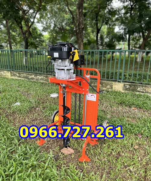 Máy khoan đất khung giá đỡ 7HP Kawasaki KW196