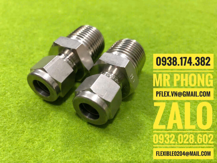 Đầu nối hạt bắp inox,Đầu nối thẳng 2 đầu hạt bắp,Hạt bắp đồng,Đầu nối góc hạt bắp pl610,Hạt bắp ống