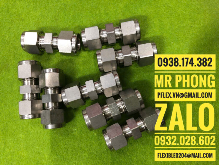 Đầu nối hạt bắp inox,Đầu nối thẳng 2 đầu hạt bắp,Hạt bắp đồng,Đầu nối góc hạt bắp pl610,Hạt bắp ống