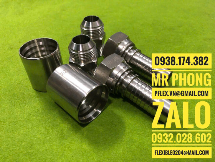 Phụ kiện bấm ống thủy lực ,Đầu ống thủy lực ,Bấm ống thủy lực, Đầu bóp ống thủy lực