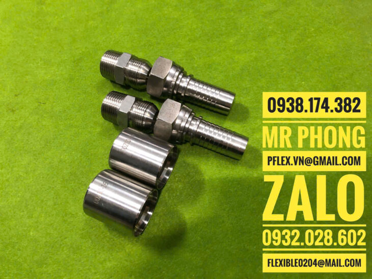 Phụ kiện bấm ống thủy lực ,Đầu ống thủy lực ,Bấm ống thủy lực, Đầu bóp ống thủy lực