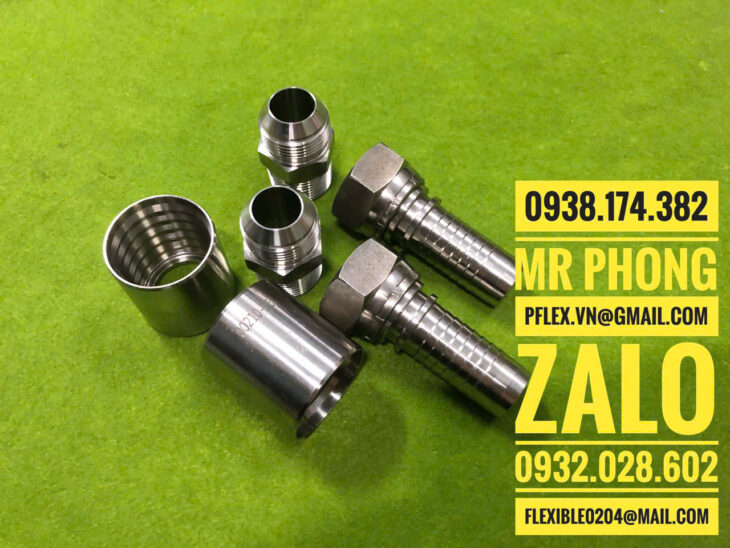 Phụ kiện bấm ống thủy lực ,Đầu ống thủy lực ,Bấm ống thủy lực, Đầu bóp ống thủy lực
