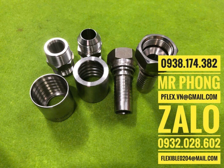 Phụ kiện bấm ống thủy lực ,Đầu ống thủy lực ,Bấm ống thủy lực, Đầu bóp ống thủy lực