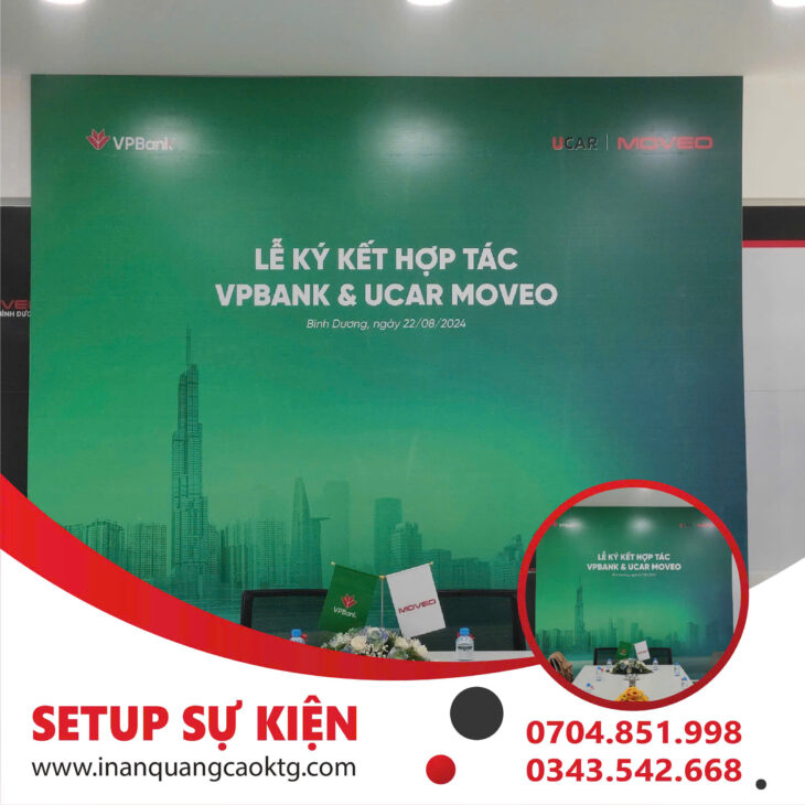 thi công backdrop tại cần thơ