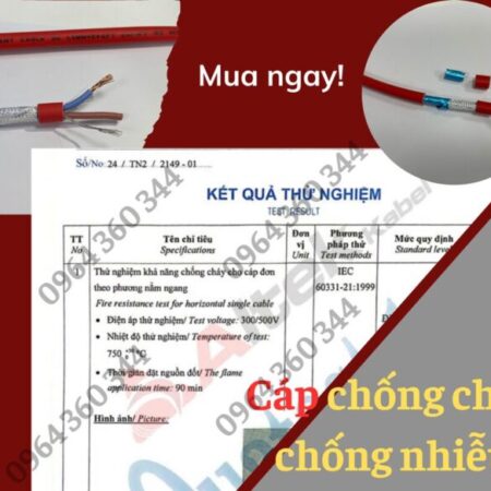 Cáp chống cháy chống nhiễu Altek Kabel – 750 độ 90 phút