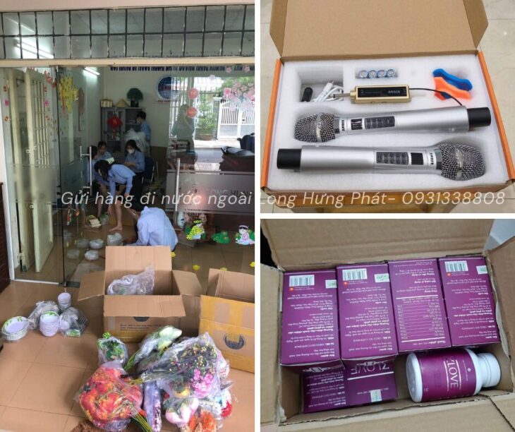 Gửi đồ bộ, phụ kiện đi Mỹ giá rẻ tại Cần Thơ