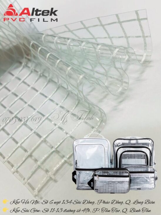 Phân phối lưới nhựa pvc trong khổ lớn