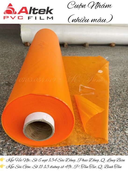 Nhựa PVC dẻo dạng cuộn các ứng dụng trong ngành y tế, công nghiệp