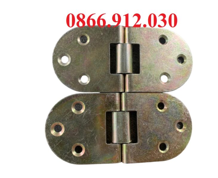Bản lề lá bán nguyệt sắt xi mạ chất lượng